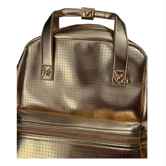 NWOT Mickey Mouse Icon Flair Rose Gold Backpack - Picture 10 of 11